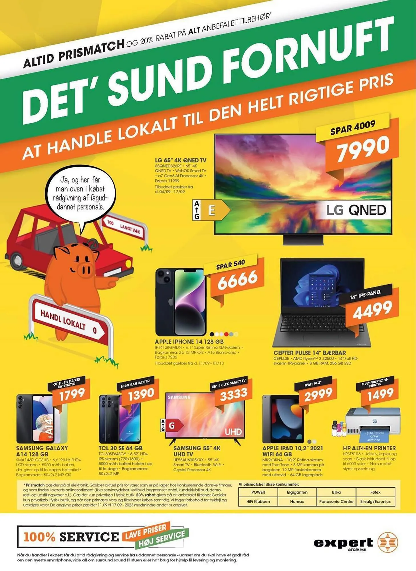 Expert tilbudsavis Gyldig indtil 11. september - 17. september 2023 - tilbudsavis side 1