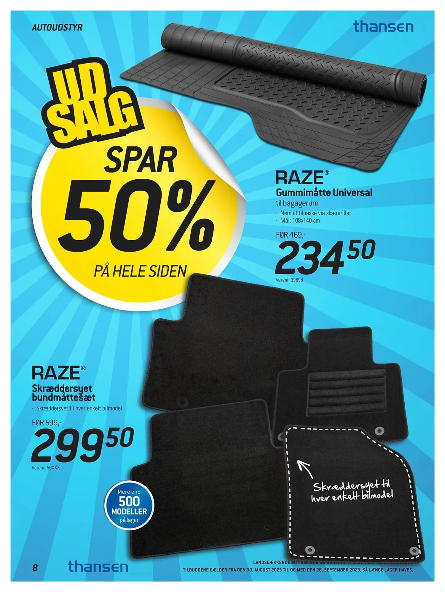 Thansen tilbudsavis Gyldig indtil 29. august - 26. september 2023 - tilbudsavis side 8