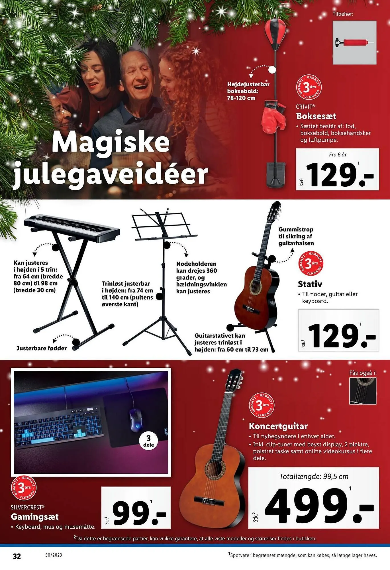Lidl tilbudsavis Gyldig indtil 9. december - 16. december 2023 - tilbudsavis side 32