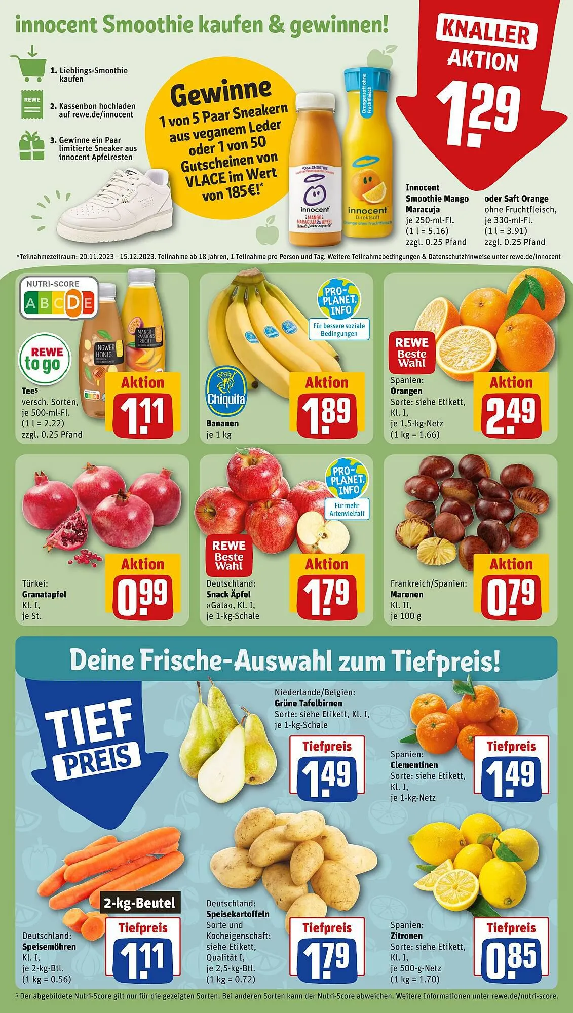 REWE tilbudsavis Gyldig indtil 20. november - 25. november 2023 - tilbudsavis side 6