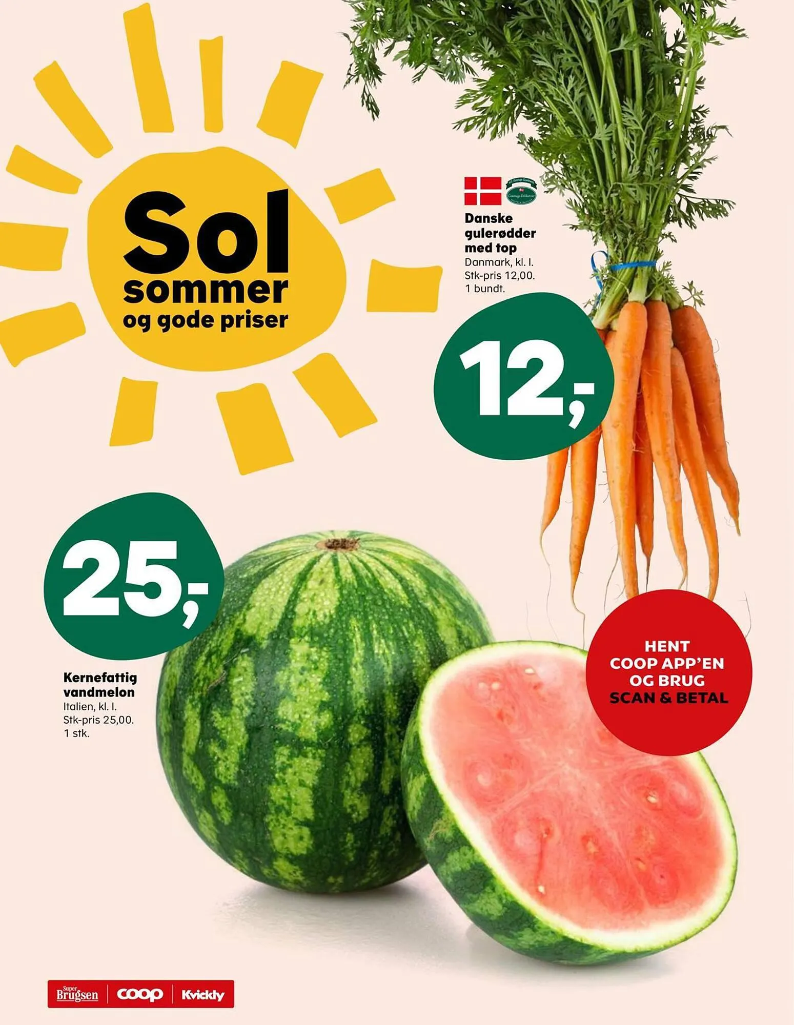 SuperBrugsen tilbudsavis Gyldig indtil 27. juli - 3. august 2023 - tilbudsavis side 12