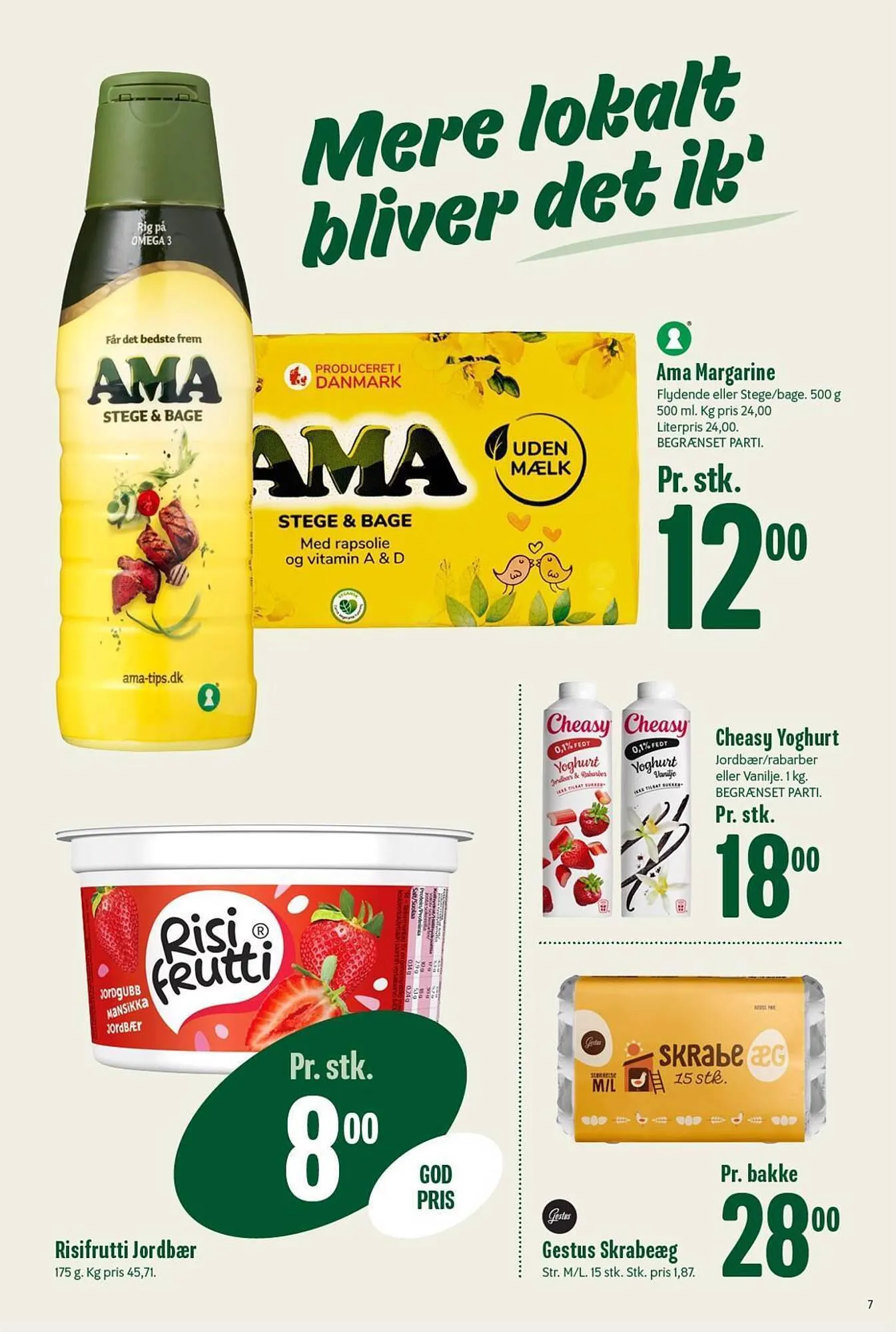 Min Købmand tilbudsavis Gyldig indtil 19. august - 25. august 2023 - tilbudsavis side 7