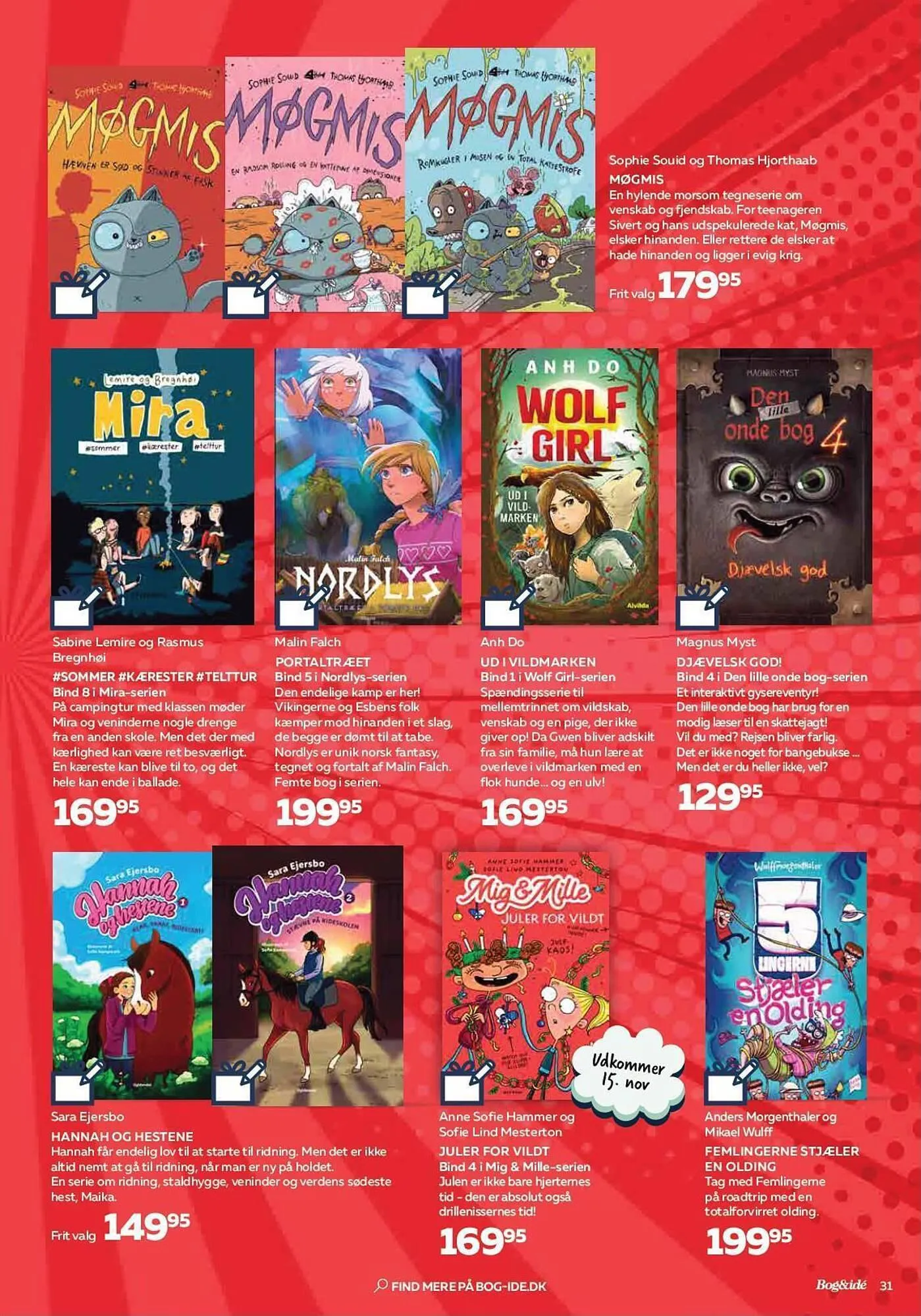 Bog & idé tilbudsavis Gyldig indtil 3. november - 24. december 2023 - tilbudsavis side 31