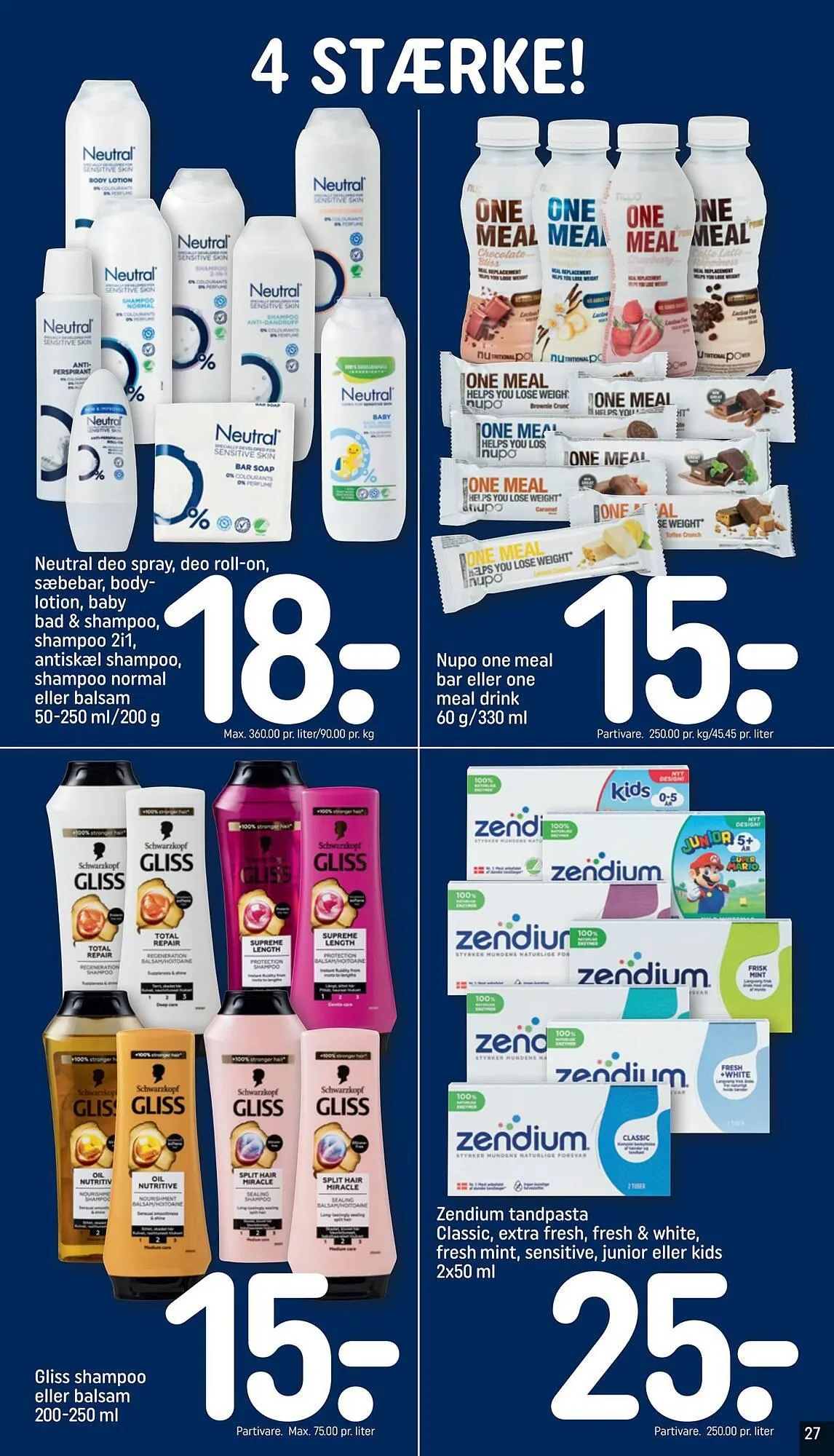 Rema 1000 tilbudsavis Gyldig indtil 1. januar - 11. januar 2025 - tilbudsavis side 27