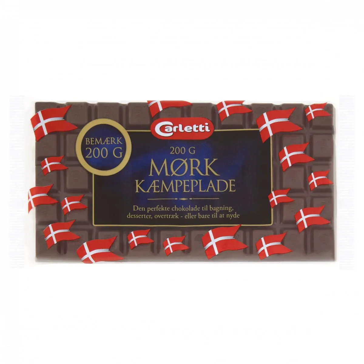 Carletti Mørk Kæmpeplade