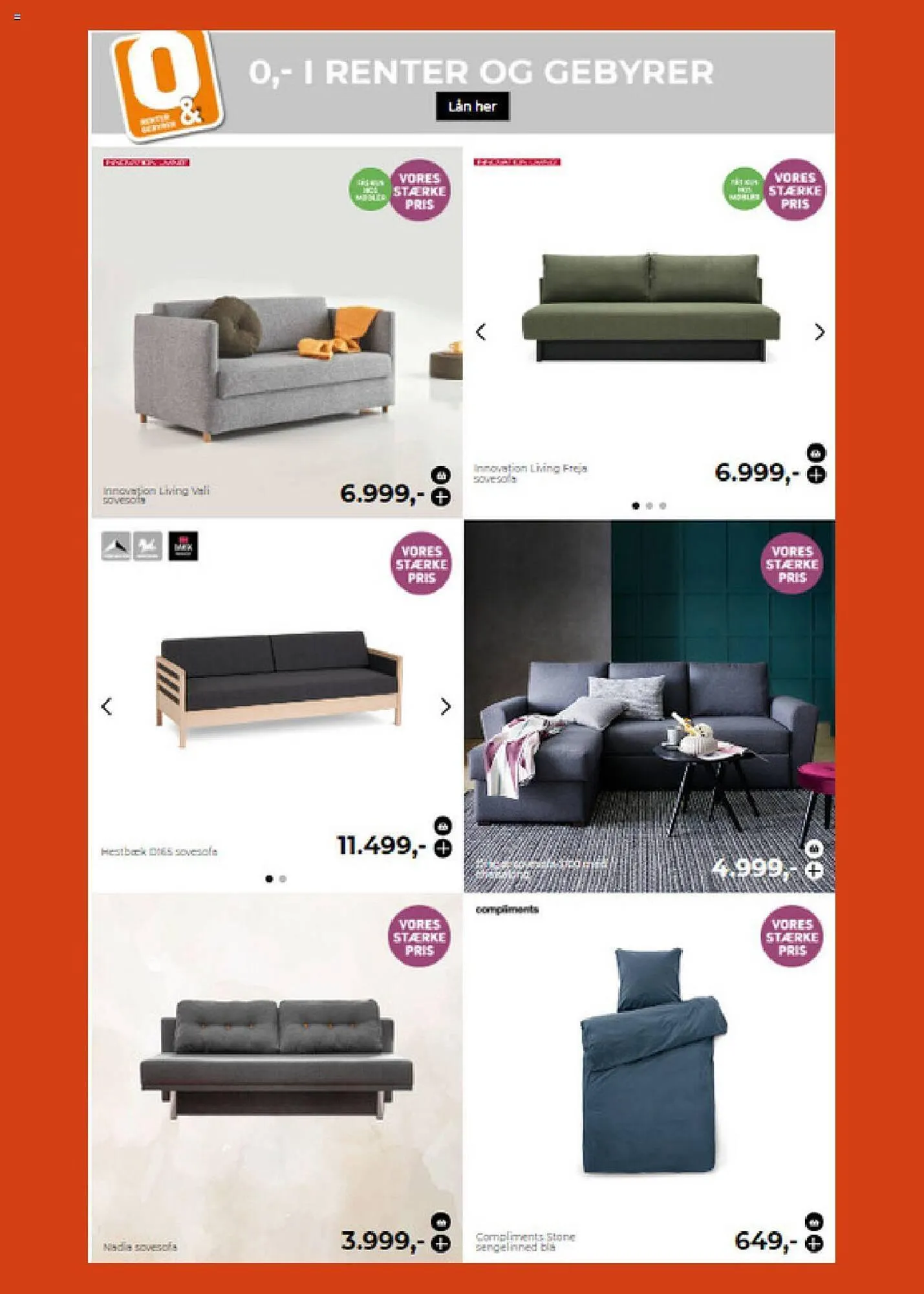 Møblér tilbudsavis Gyldig indtil 30. august - 31. oktober 2023 - tilbudsavis side 20