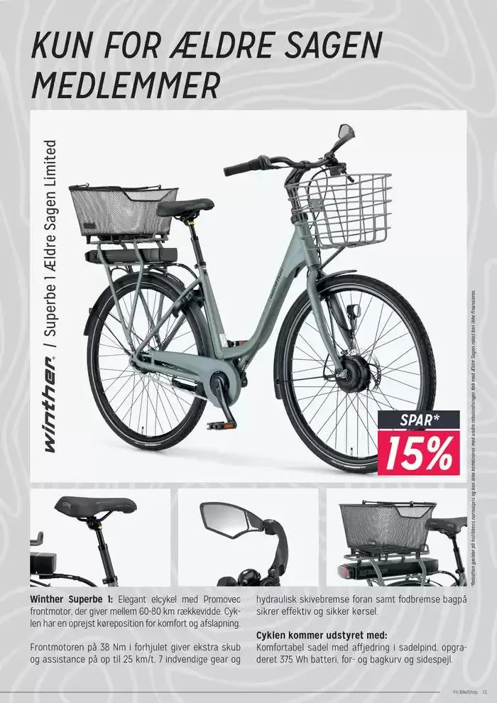 Fri BikeShop Tilbudsavis Gyldig indtil 24. januar - 7. februar 2025 - tilbudsavis side 13