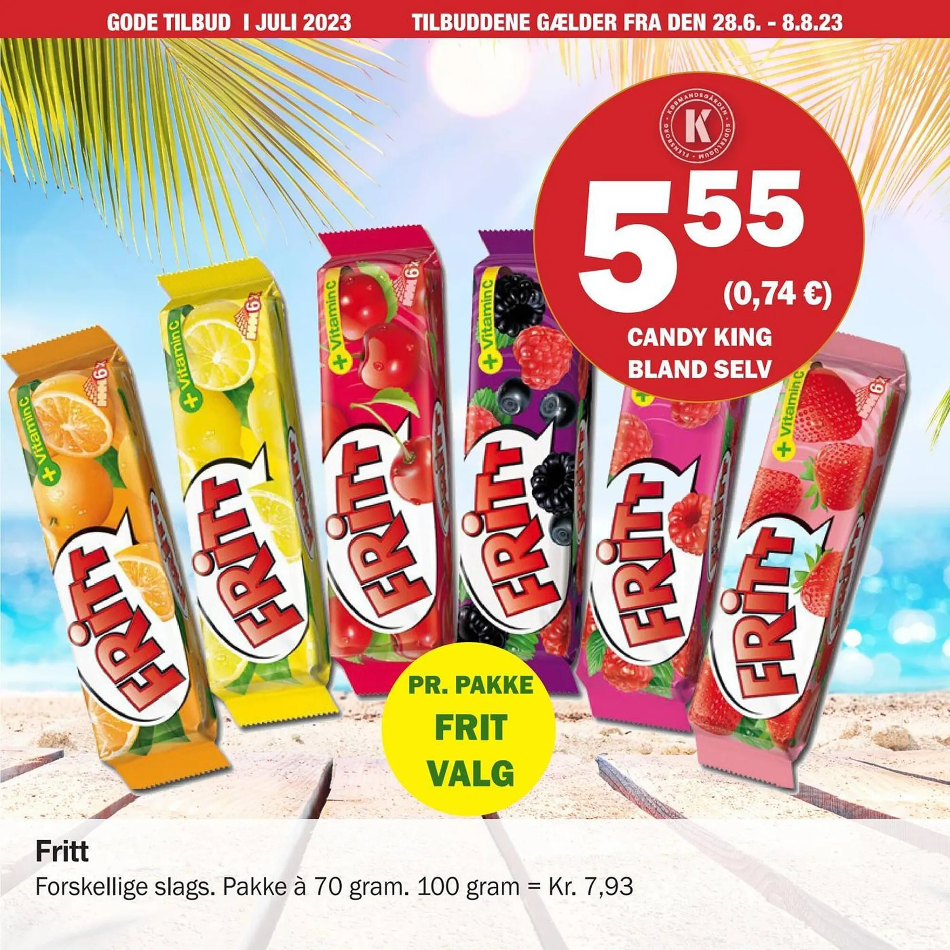 Købmandsgården tilbudsavis Gyldig indtil 27. juni - 8. august 2023 - tilbudsavis side 55