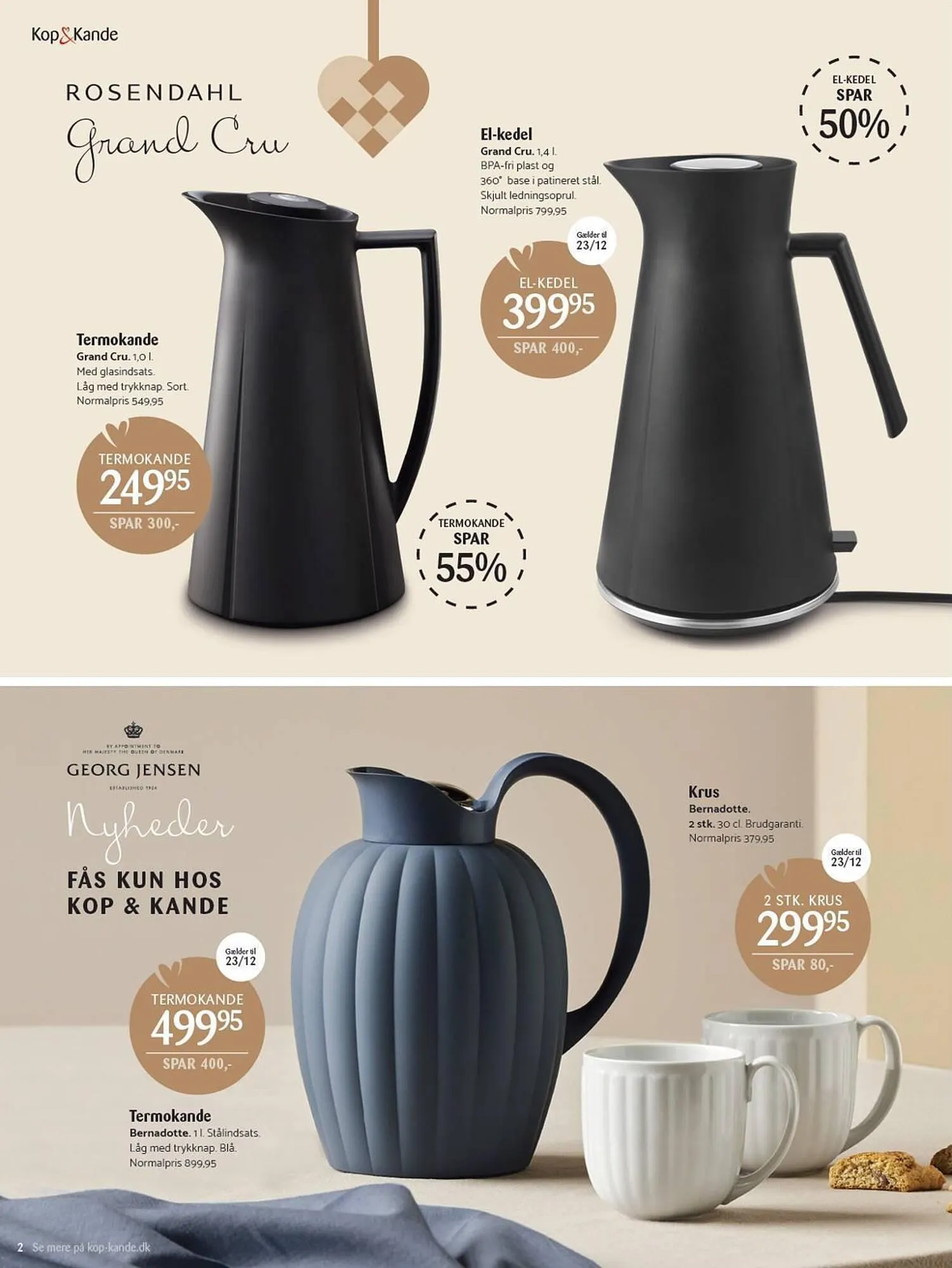 Kop & Kande tilbudsavis Gyldig indtil 1. december - 7. december 2023 - tilbudsavis side 2