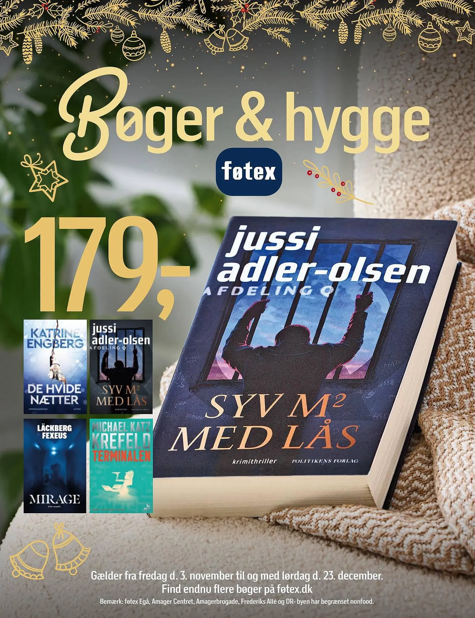 Føtex tilbudsavis Gyldig indtil 3. november - 23. december 2023 - tilbudsavis side 1