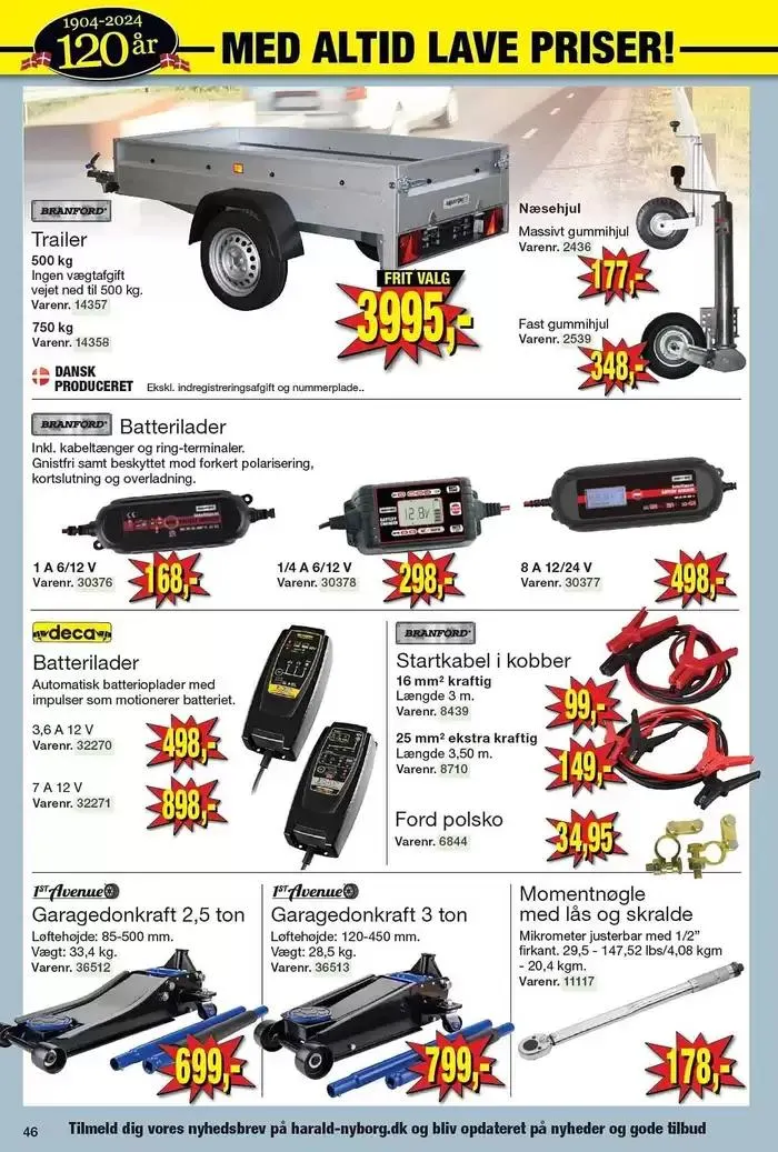 Harald Nyborg Tilbudsavis. 1 Gyldig indtil 25. september - 9. oktober 2024 - tilbudsavis side 43
