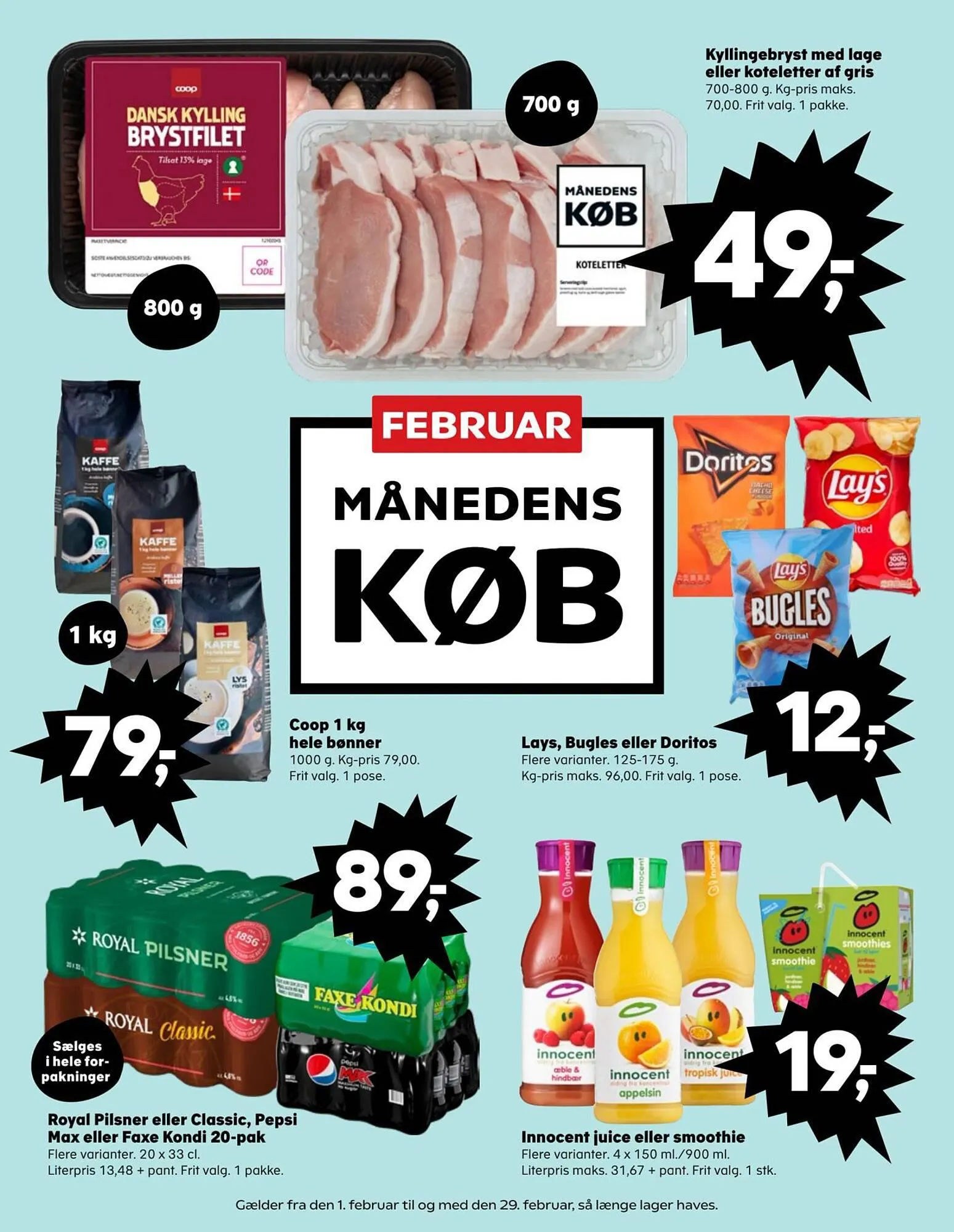 SuperBrugsen tilbudsavis Gyldig indtil 15. februar - 29. februar 2024 - tilbudsavis side 4