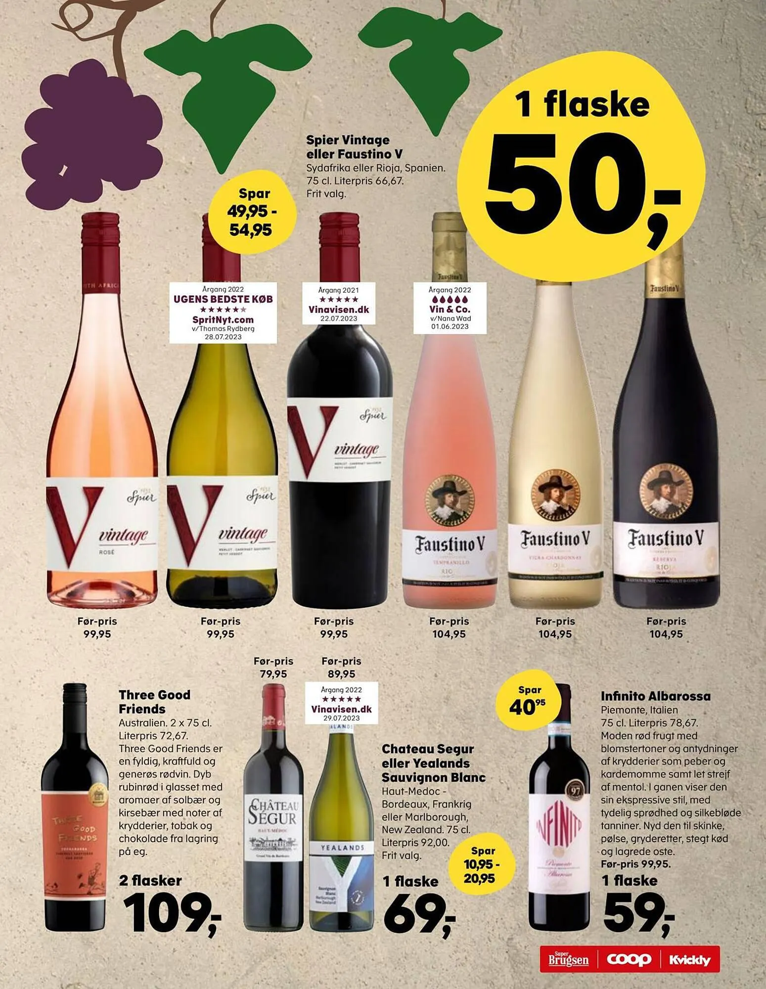 SuperBrugsen tilbudsavis Gyldig indtil 21. september - 28. september 2023 - tilbudsavis side 19