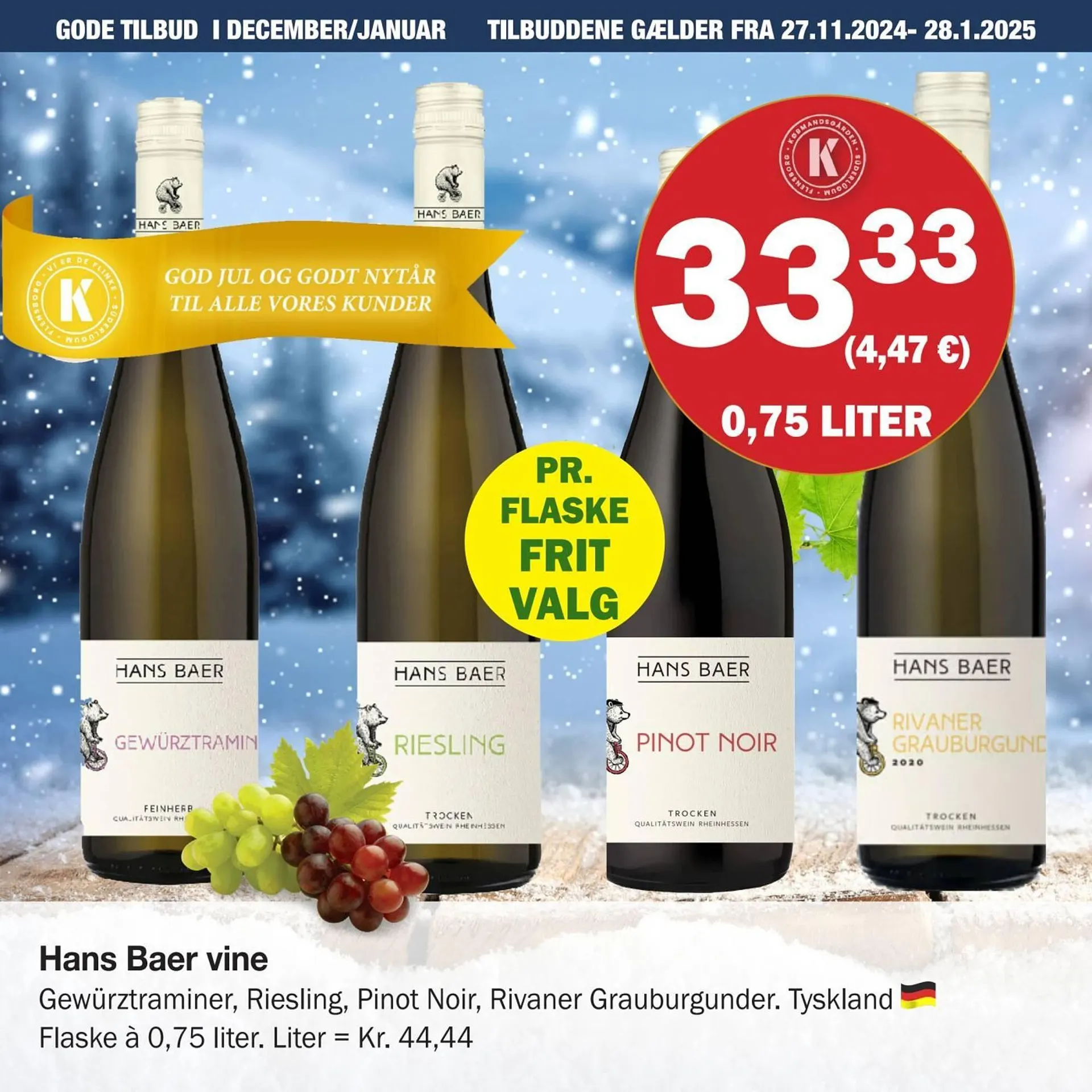 Købmandsgården tilbudsavis Gyldig indtil 26. november - 28. januar 2025 - tilbudsavis side 37