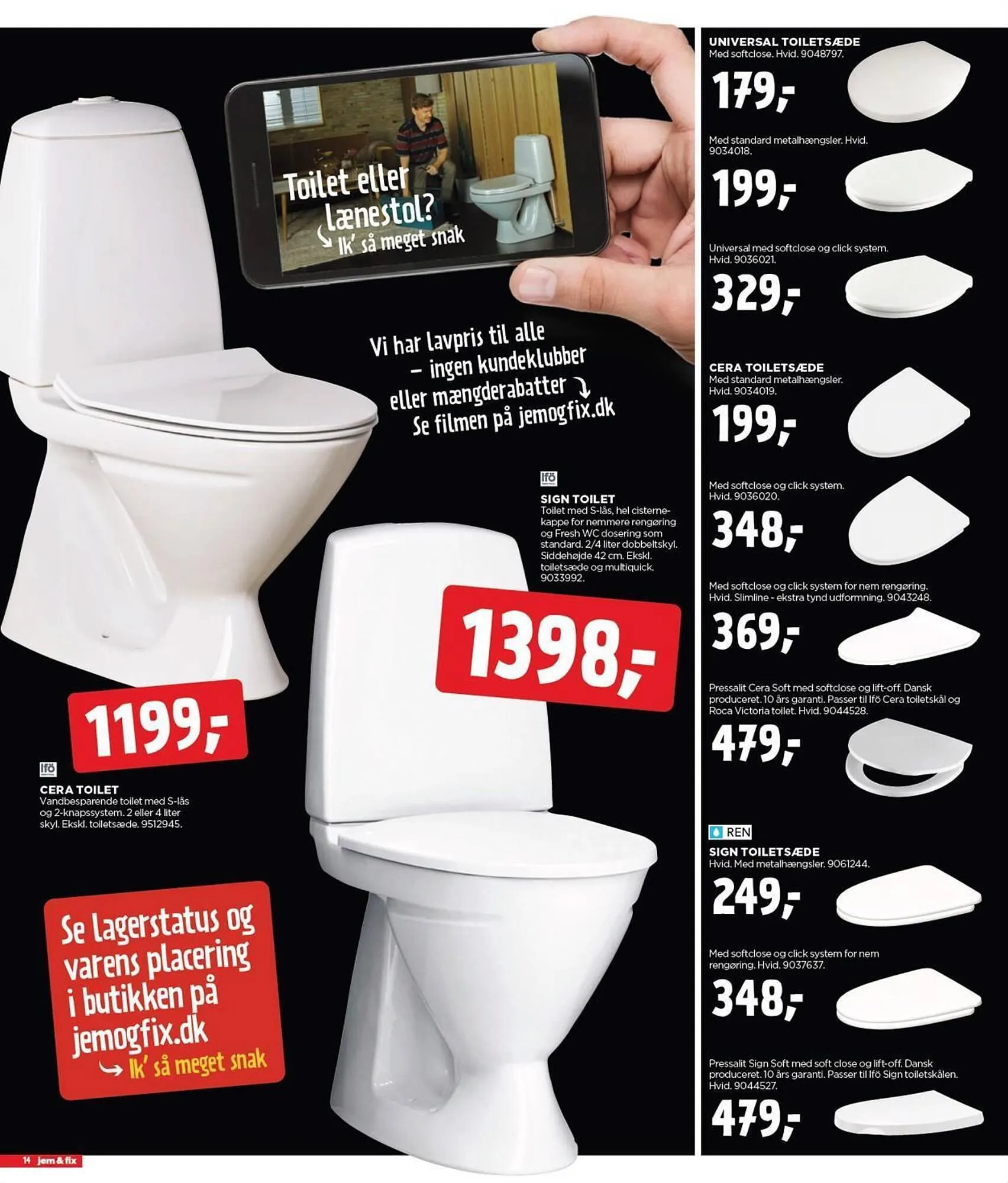 jem & fix tilbudsavis Gyldig indtil 19. november - 25. november 2023 - tilbudsavis side 14