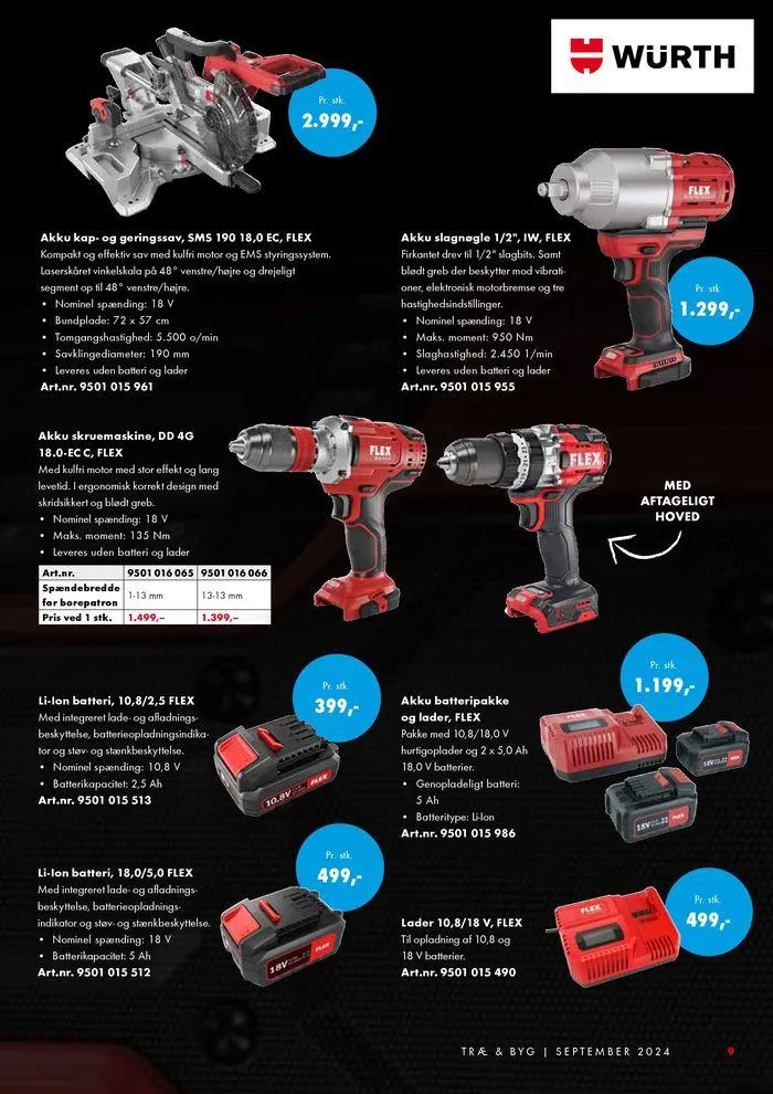 TRÆ & BYG Gyldig indtil 3. september - 30. september 2024 - tilbudsavis side 9