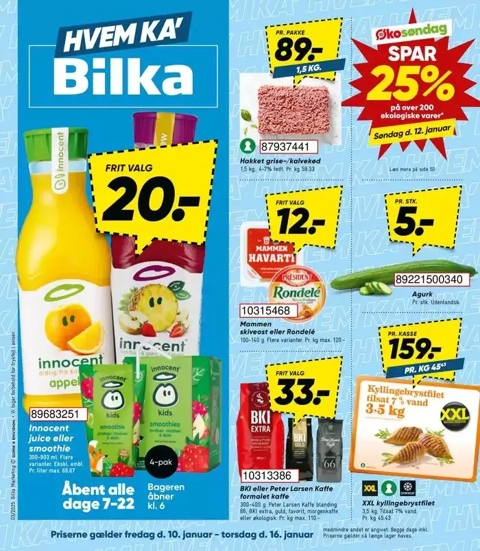 Attraktive særtilbud til alle Gyldig indtil 8. januar - 15. januar 2025 - tilbudsavis side 1