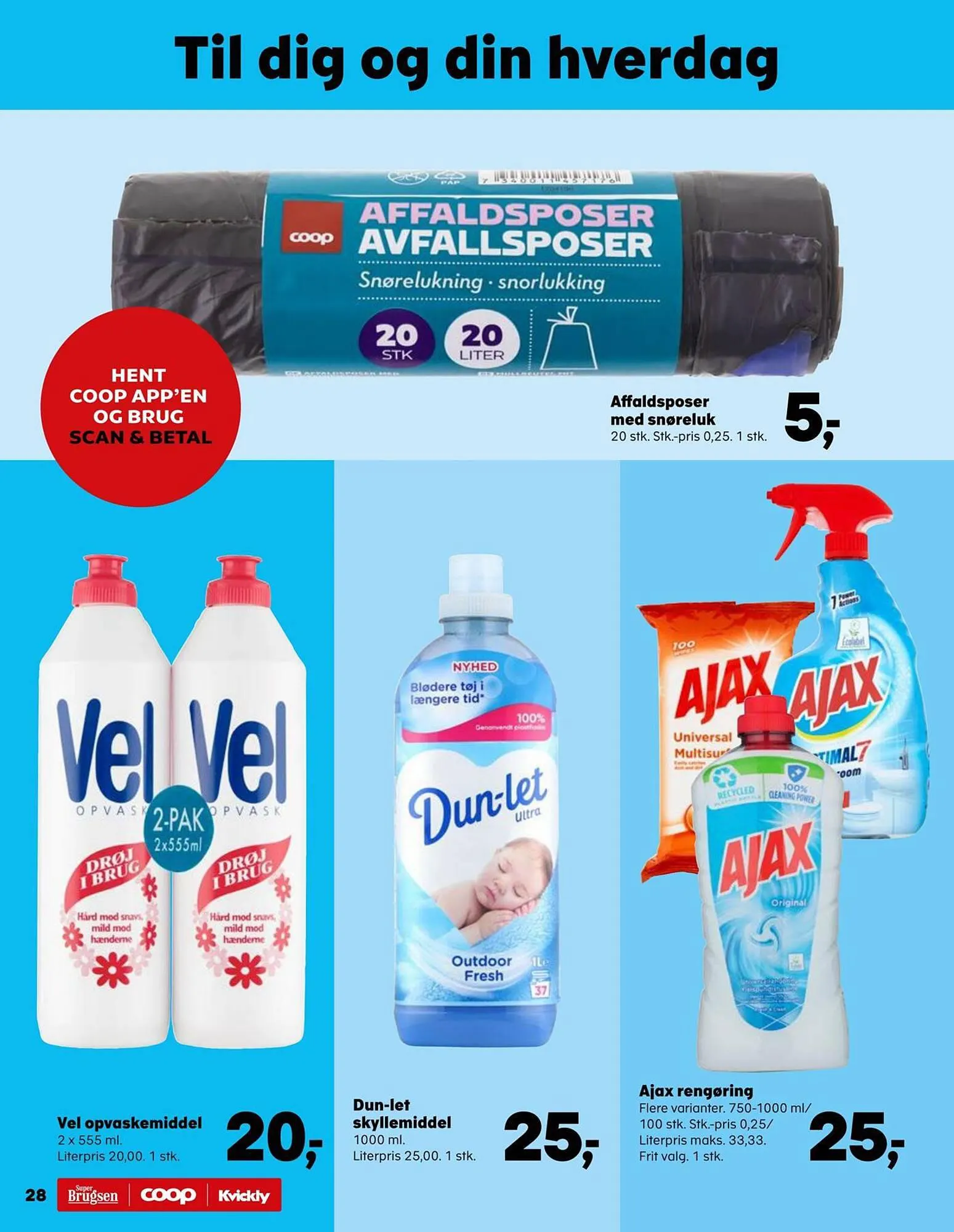 SuperBrugsen tilbudsavis Gyldig indtil 31. august - 14. september 2023 - tilbudsavis side 32