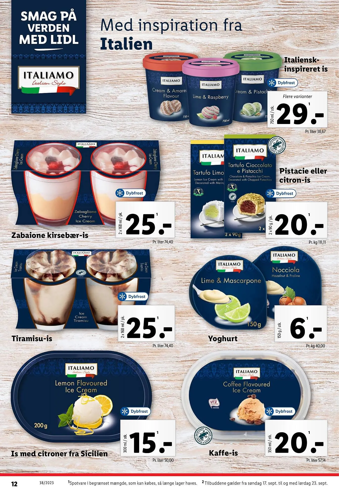 Lidl tilbudsavis Gyldig indtil 17. september - 23. september 2023 - tilbudsavis side 12