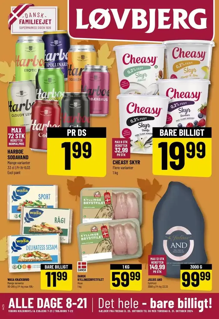 Løvbjerg Tilbudsavis Gyldig indtil 25. oktober - 31. oktober 2024 - tilbudsavis side 2