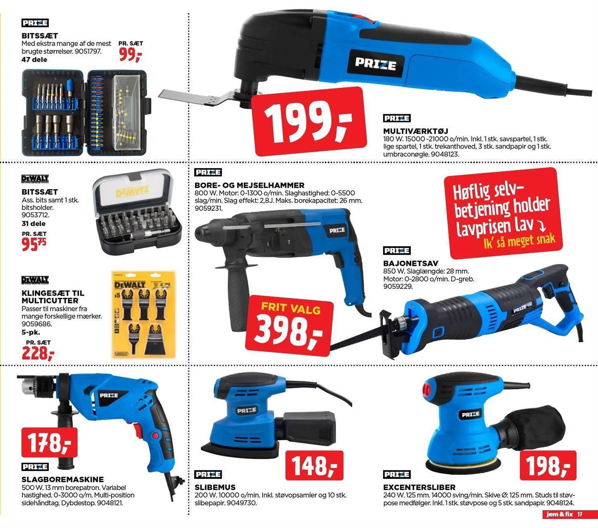 jem & fix tilbudsavis Gyldig indtil 27. august - 2. september 2023 - tilbudsavis side 17