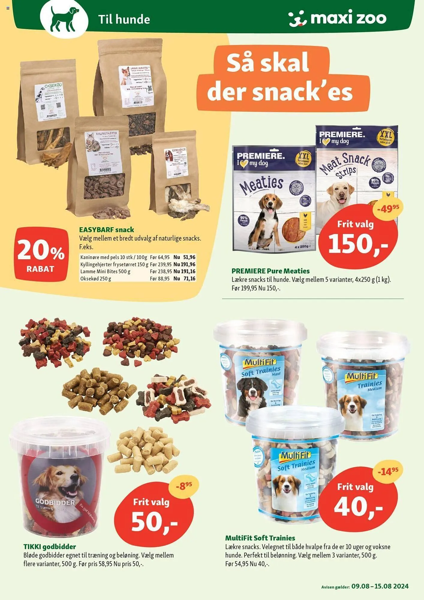 Maxi Zoo tilbudsavis Gyldig indtil 9. august - 15. august 2024 - tilbudsavis side 6