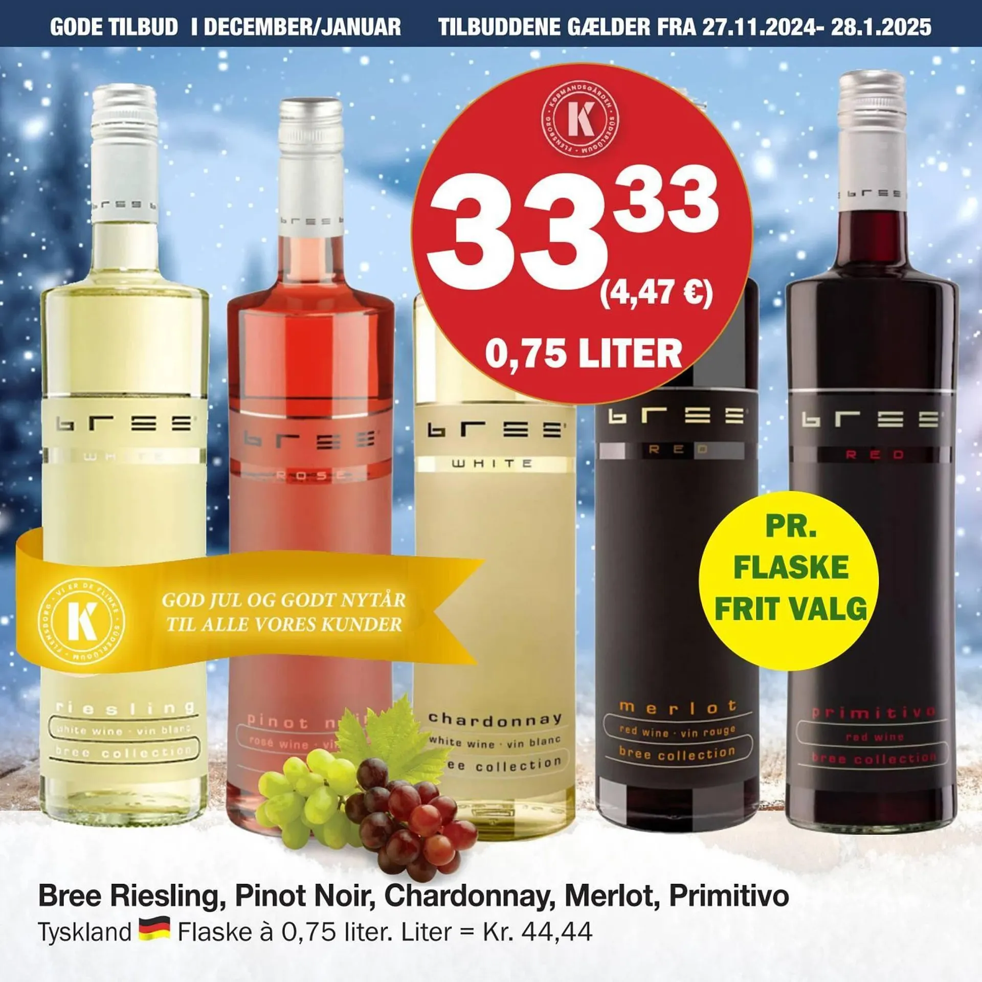 Købmandsgården tilbudsavis Gyldig indtil 26. november - 28. januar 2025 - tilbudsavis side 36