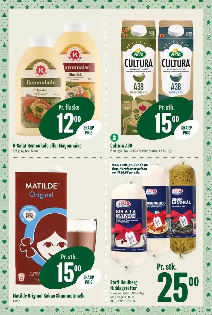 Tilbud til kupjægere Gyldig indtil 12. december - 26. december 2024 - tilbudsavis side 16
