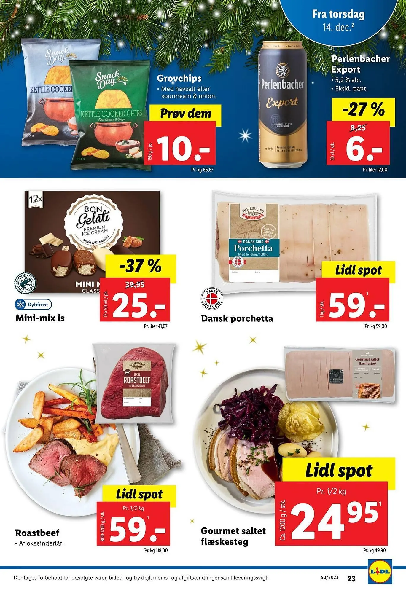 Lidl tilbudsavis Gyldig indtil 9. december - 16. december 2023 - tilbudsavis side 23
