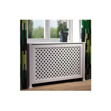 Lundbergs radiatorskjuler Klara hvid 442x700x19 mm