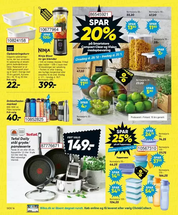 Bilka Tilbudsavis Gyldig indtil 4. januar - 11. januar 2025 - tilbudsavis side 26