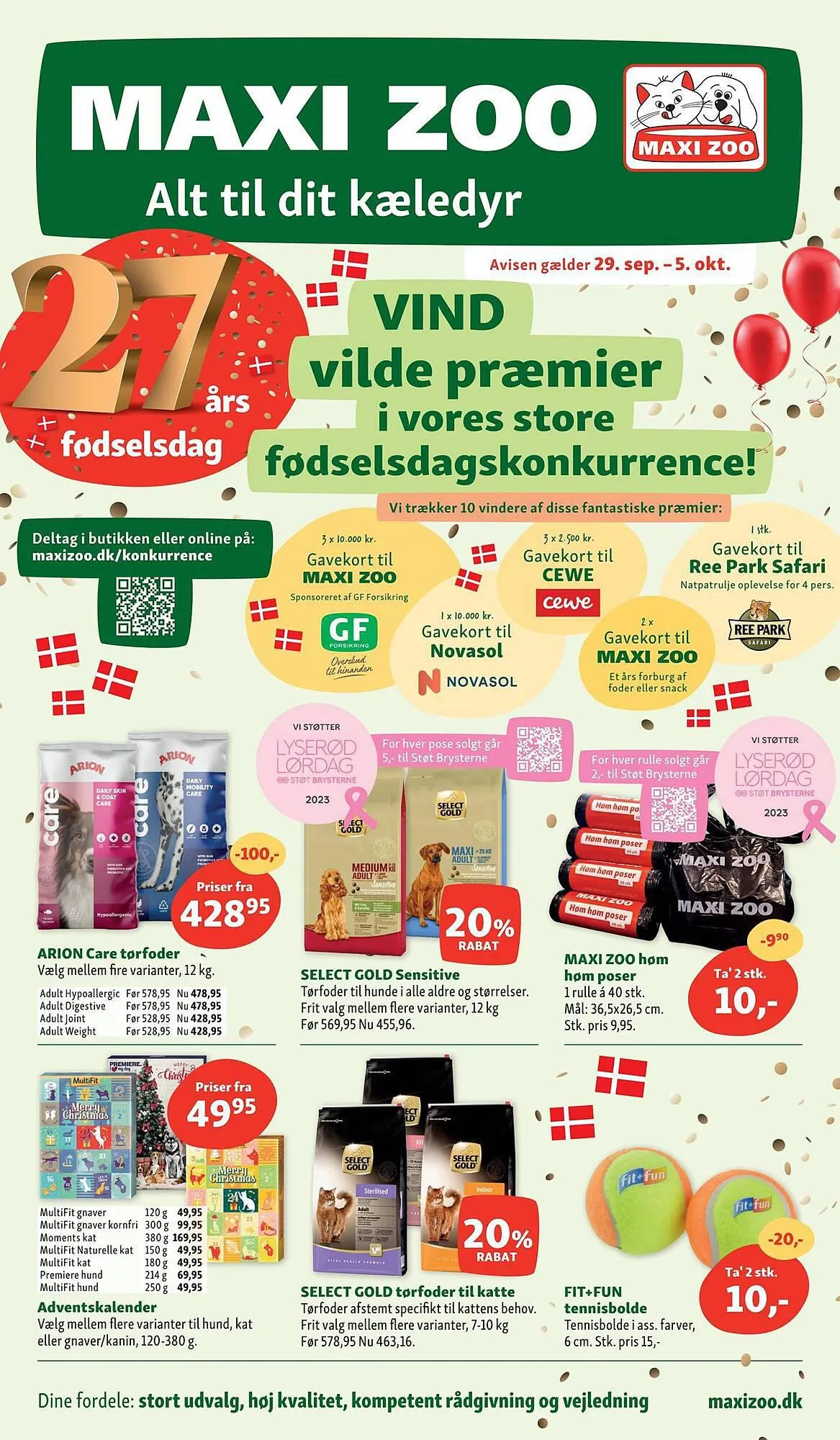 Maxi Zoo tilbudsavis - 1