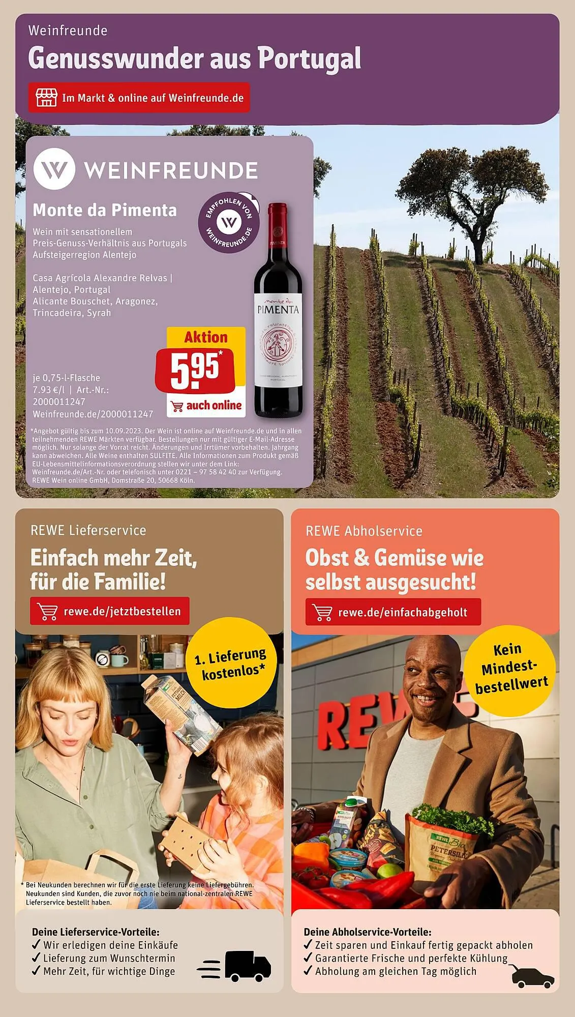 REWE tilbudsavis Gyldig indtil 4. september - 9. september 2023 - tilbudsavis side 31