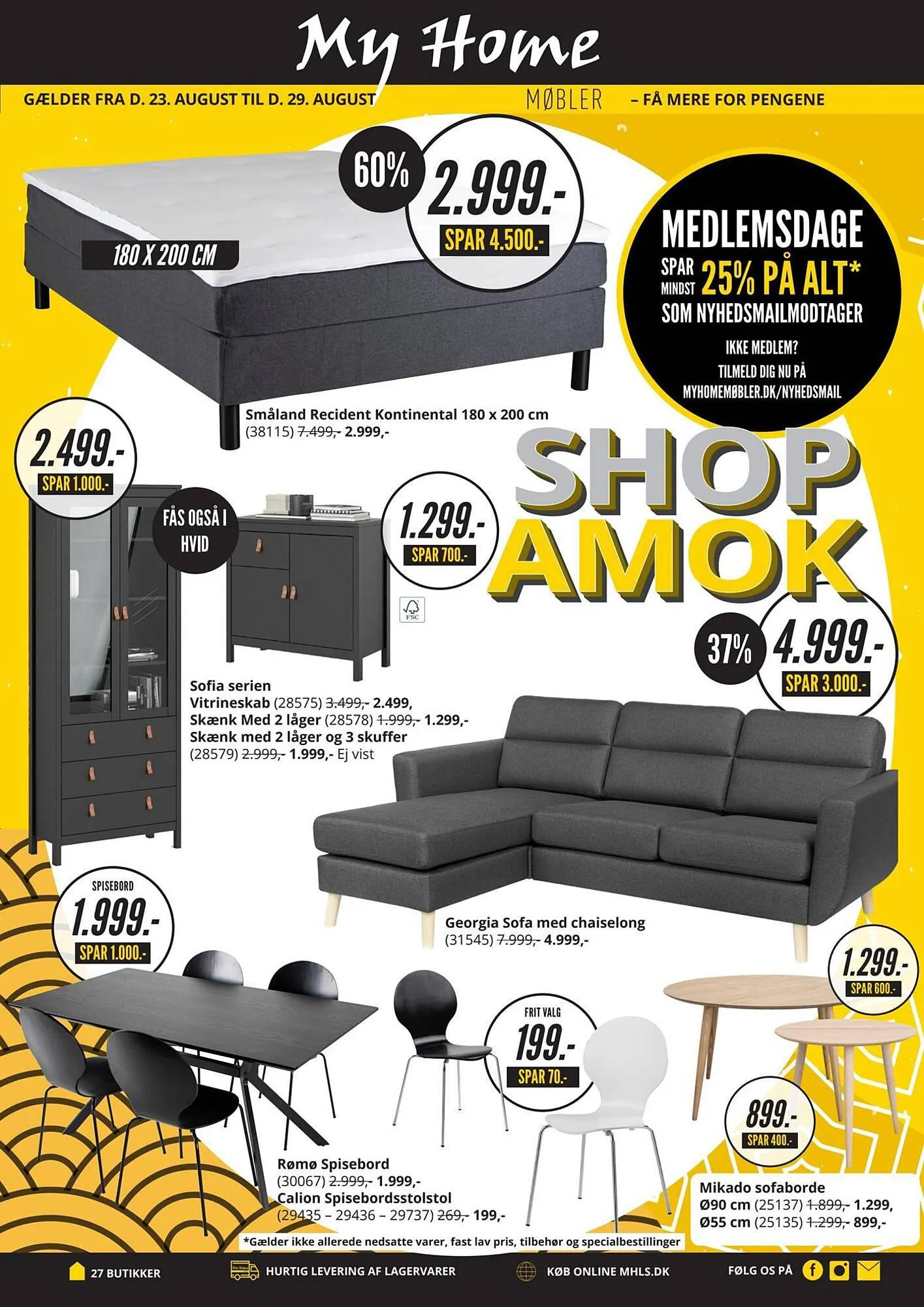 My Home tilbudsavis Gyldig indtil 22. august - 29. august 2023 - tilbudsavis side 1