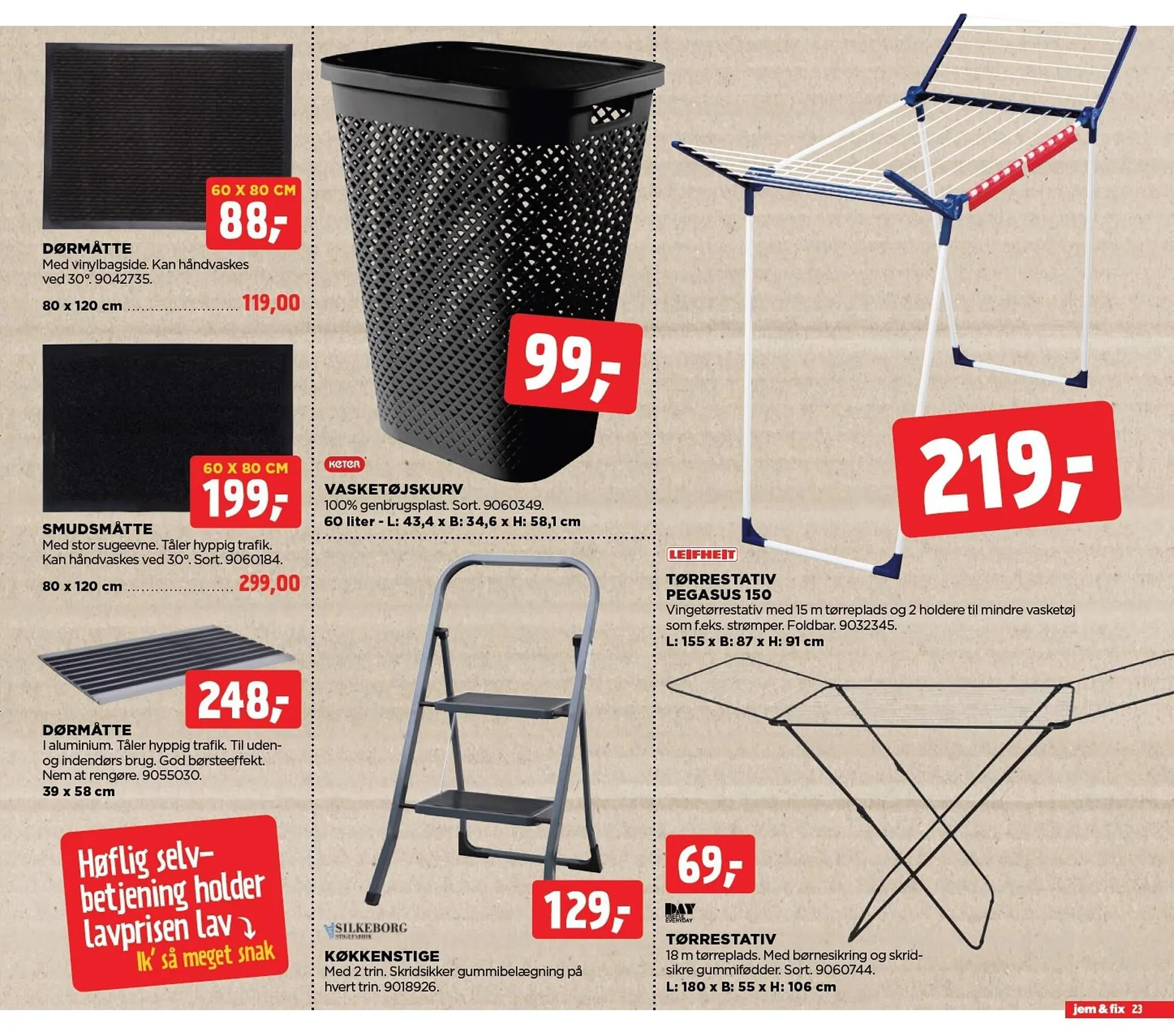 jem & fix tilbudsavis Gyldig indtil 6. oktober - 12. oktober 2024 - tilbudsavis side 23