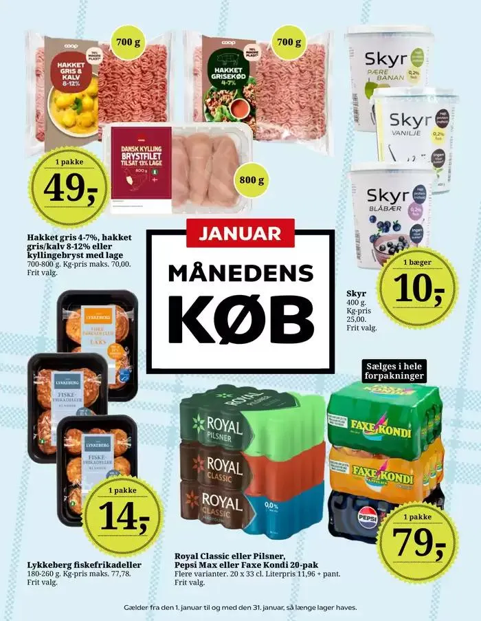 Dagli'Brugsen Tilbudsavis Gyldig indtil 28. januar - 11. februar 2025 - tilbudsavis side 14