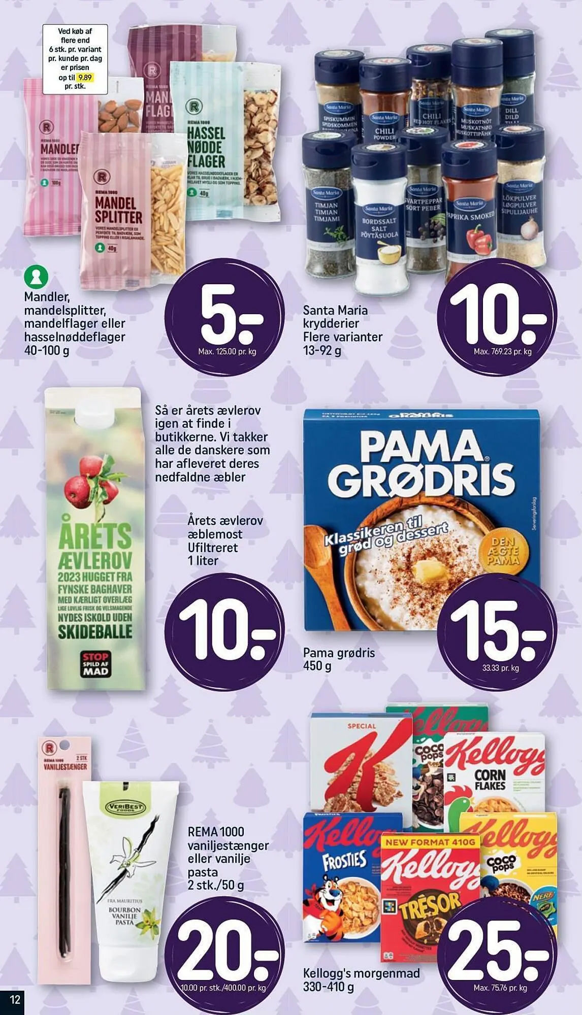 Rema 1000 tilbudsavis Gyldig indtil 3. december - 9. december 2023 - tilbudsavis side 12