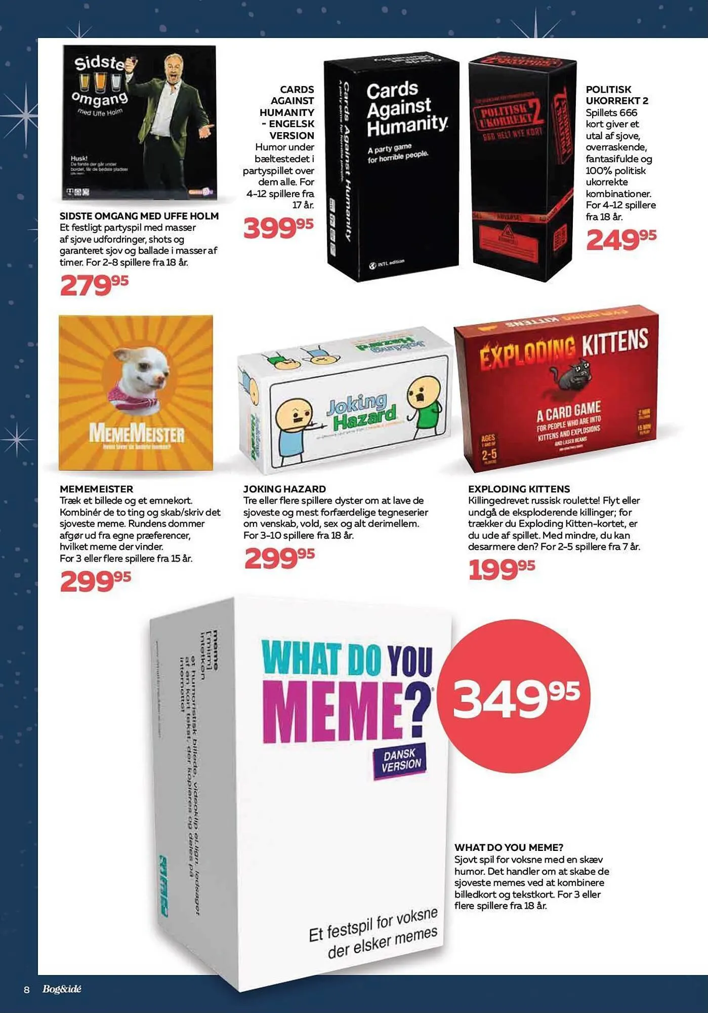 Bog & idé tilbudsavis Gyldig indtil 6. november - 23. december 2023 - tilbudsavis side 8