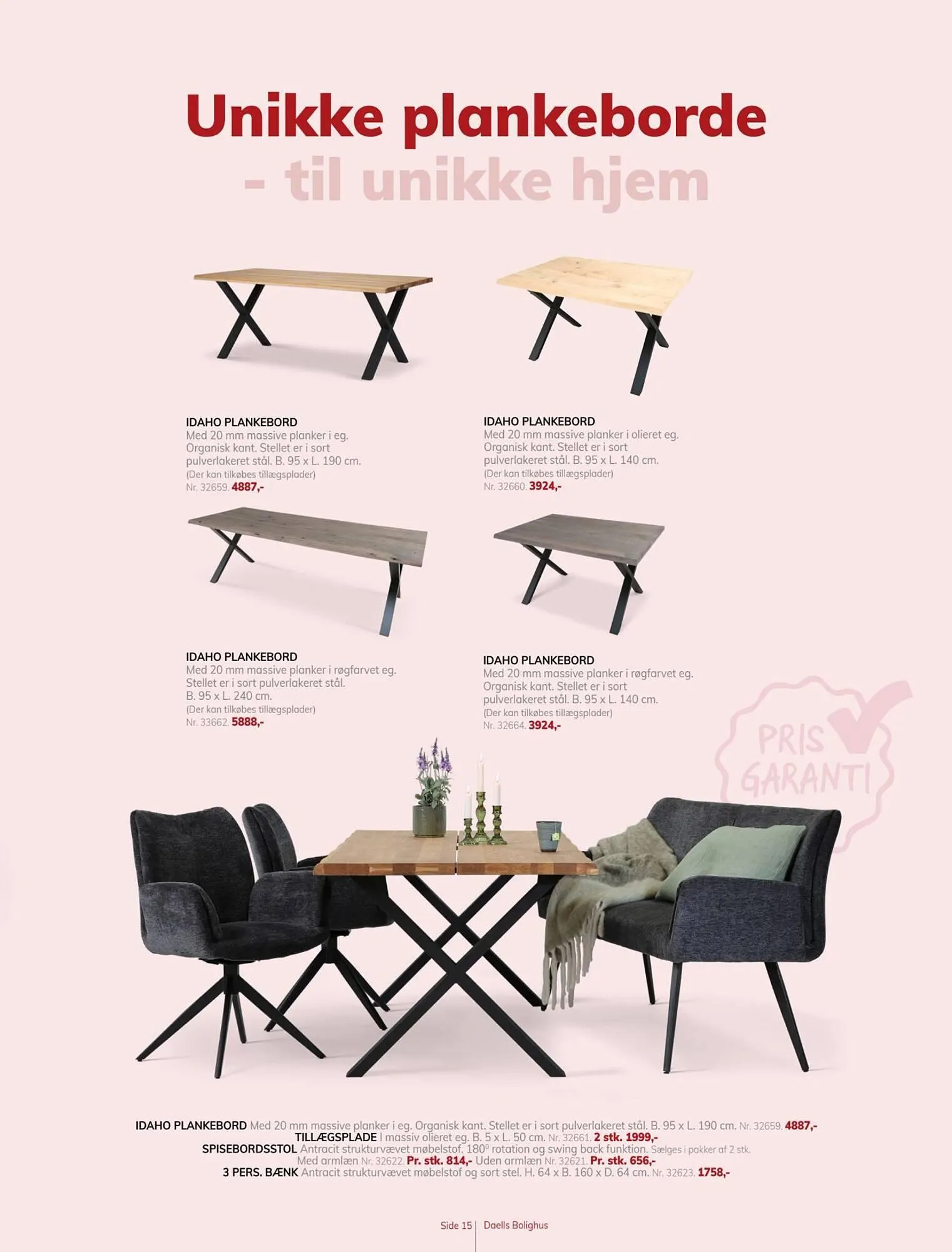 Daells Bolighus tilbudsavis Gyldig indtil 9. december - 26. maj 2025 - tilbudsavis side 15