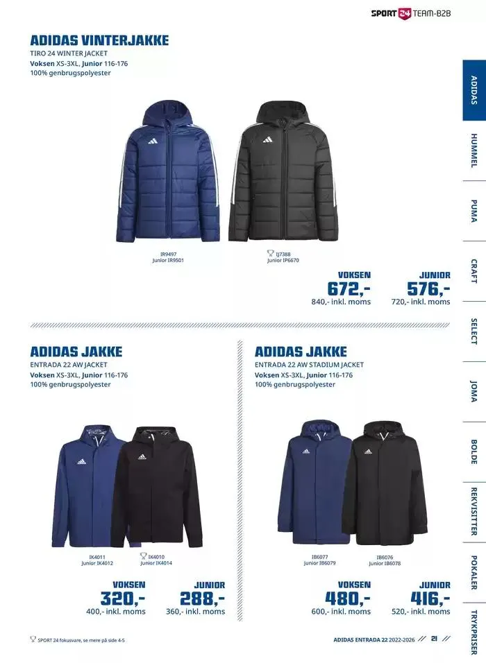 Sport 24 Team Gyldig indtil 24. januar - 31. december 2025 - tilbudsavis side 21