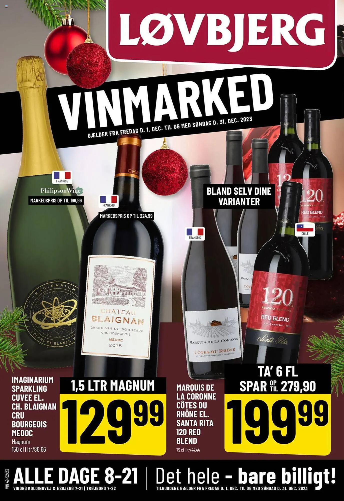 Løvbjerg tilbudsavis Gyldig indtil 1. december - 31. december 2023 - tilbudsavis side 1