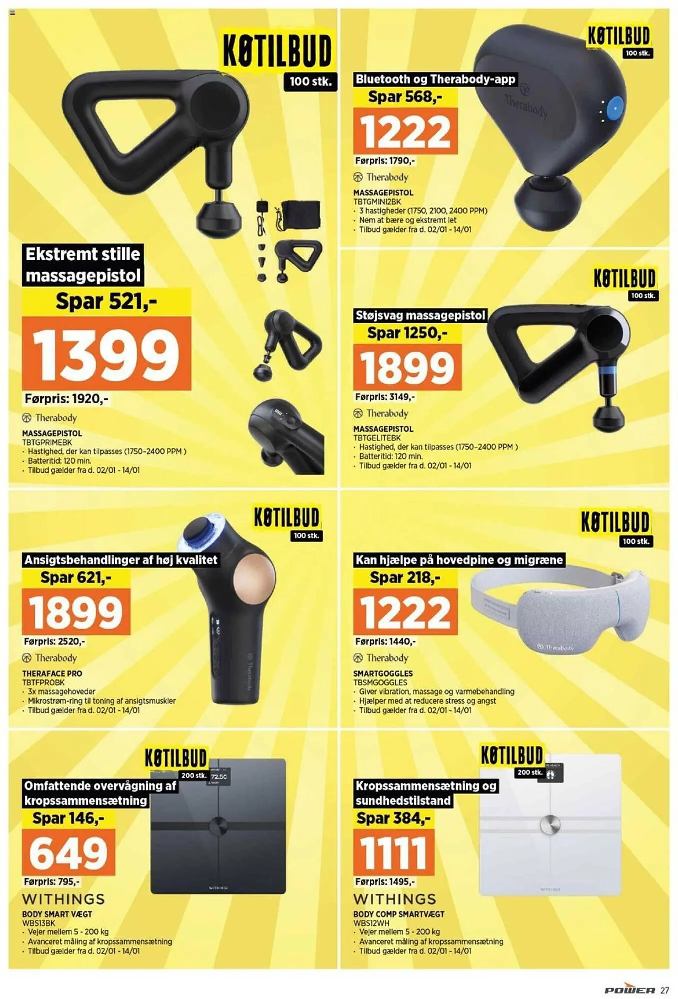 Power tilbudsavis Gyldig indtil 11. januar - 25. januar 2024 - tilbudsavis side 27