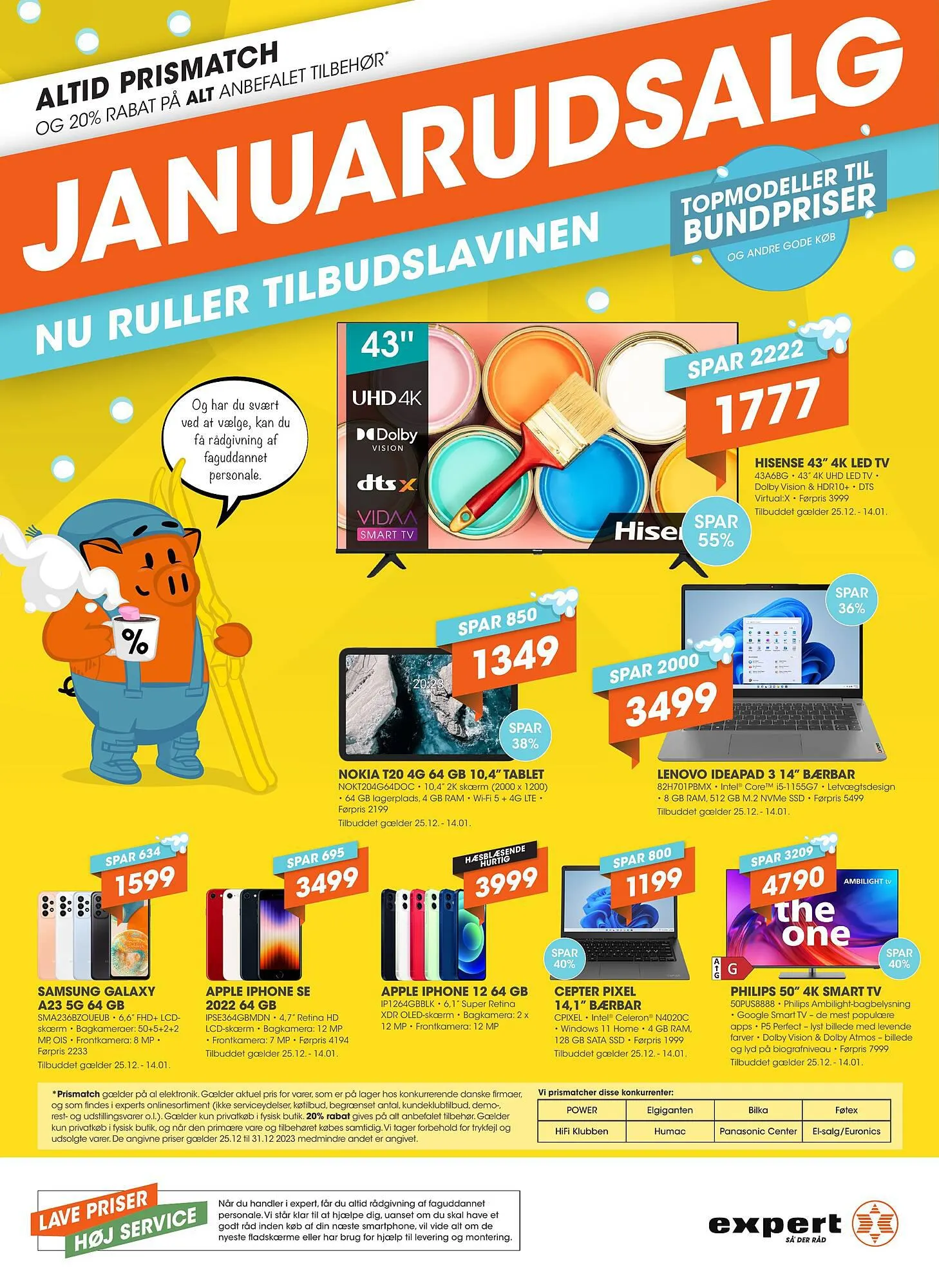 Expert tilbudsavis Gyldig indtil 25. december - 31. december 2023 - tilbudsavis side