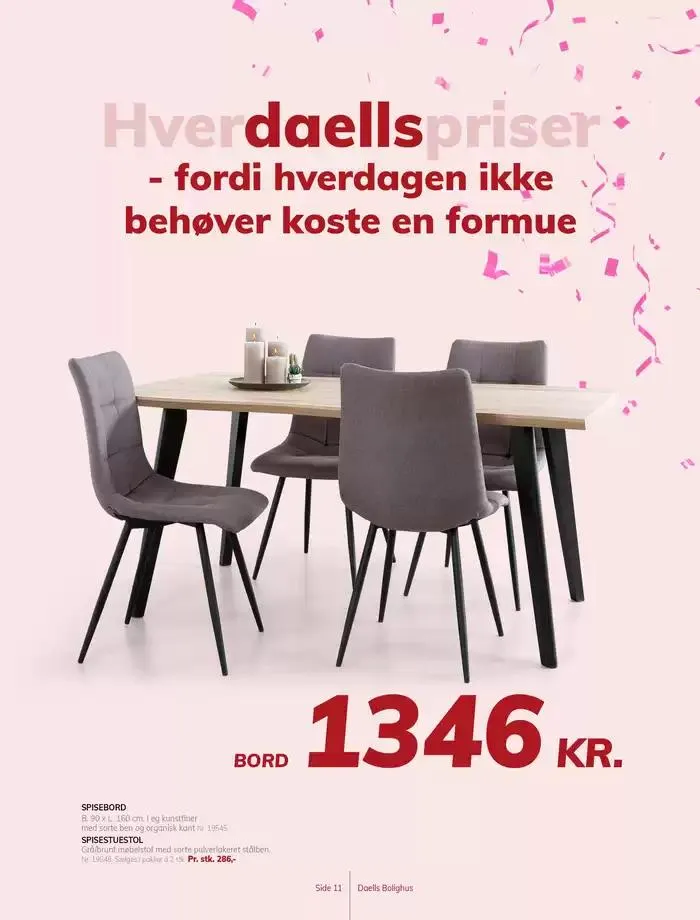 Daells Bolighus Vi fejrer hverdagen Gyldig indtil 30. januar - 13. februar 2025 - tilbudsavis side 11