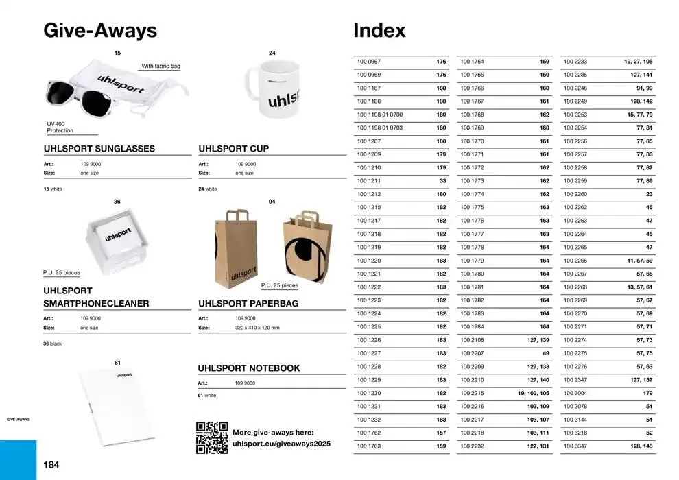 Uhlsport Gyldig indtil 5. februar - 31. december 2025 - tilbudsavis side 184