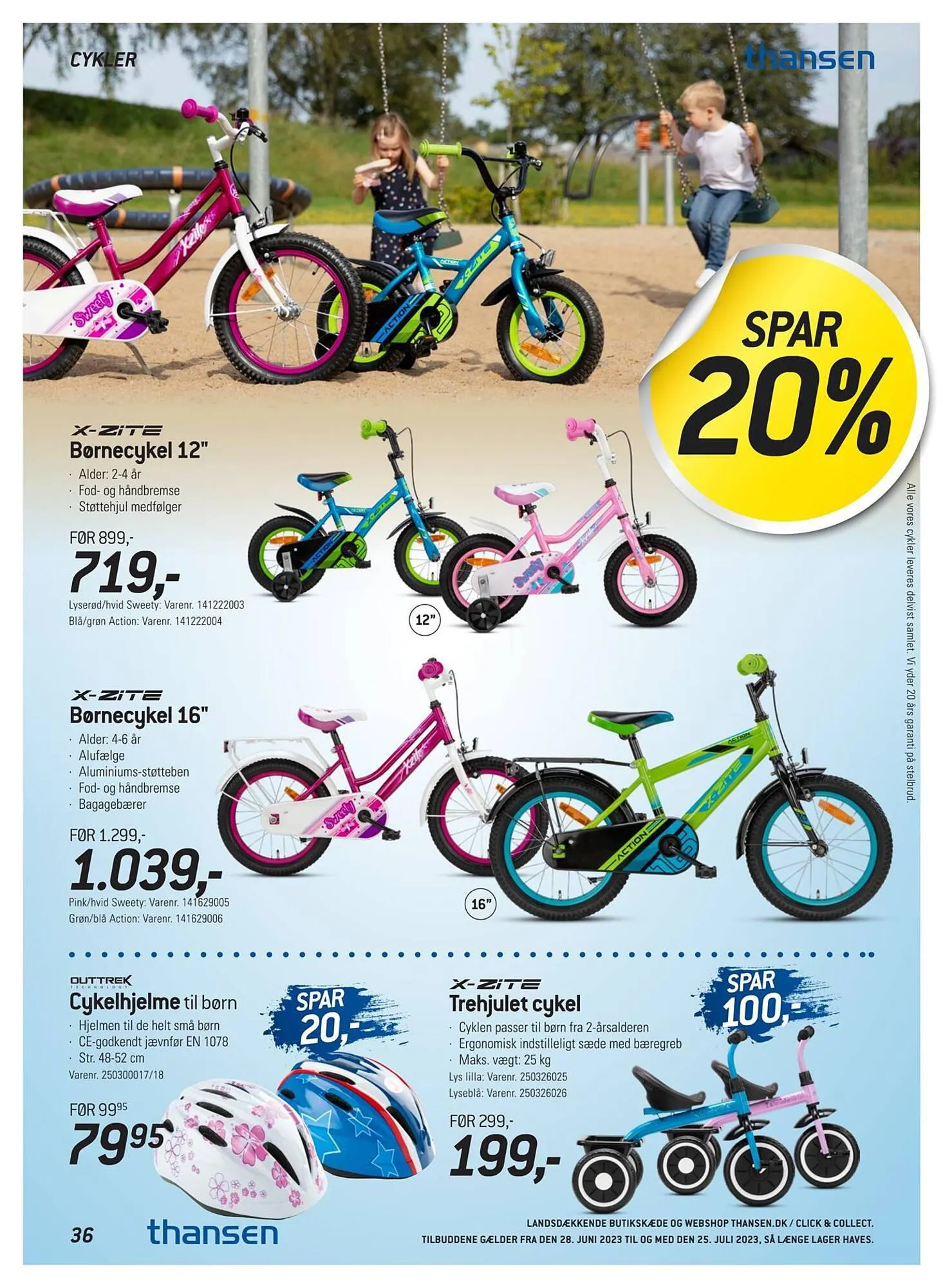 Thansen tilbudsavis Gyldig indtil 27. juni - 25. juli 2023 - tilbudsavis side 36