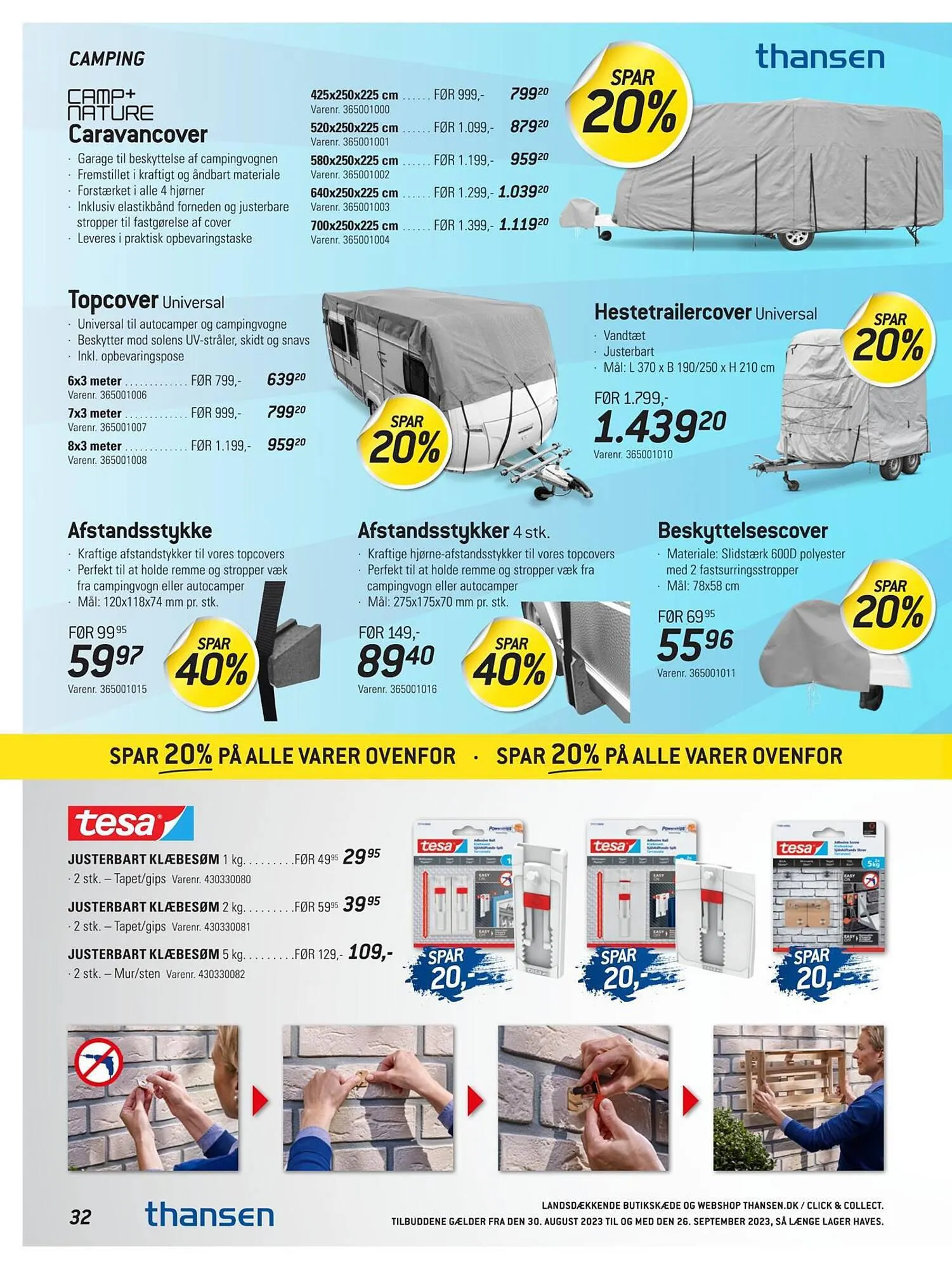 Thansen tilbudsavis Gyldig indtil 29. august - 26. september 2023 - tilbudsavis side 32