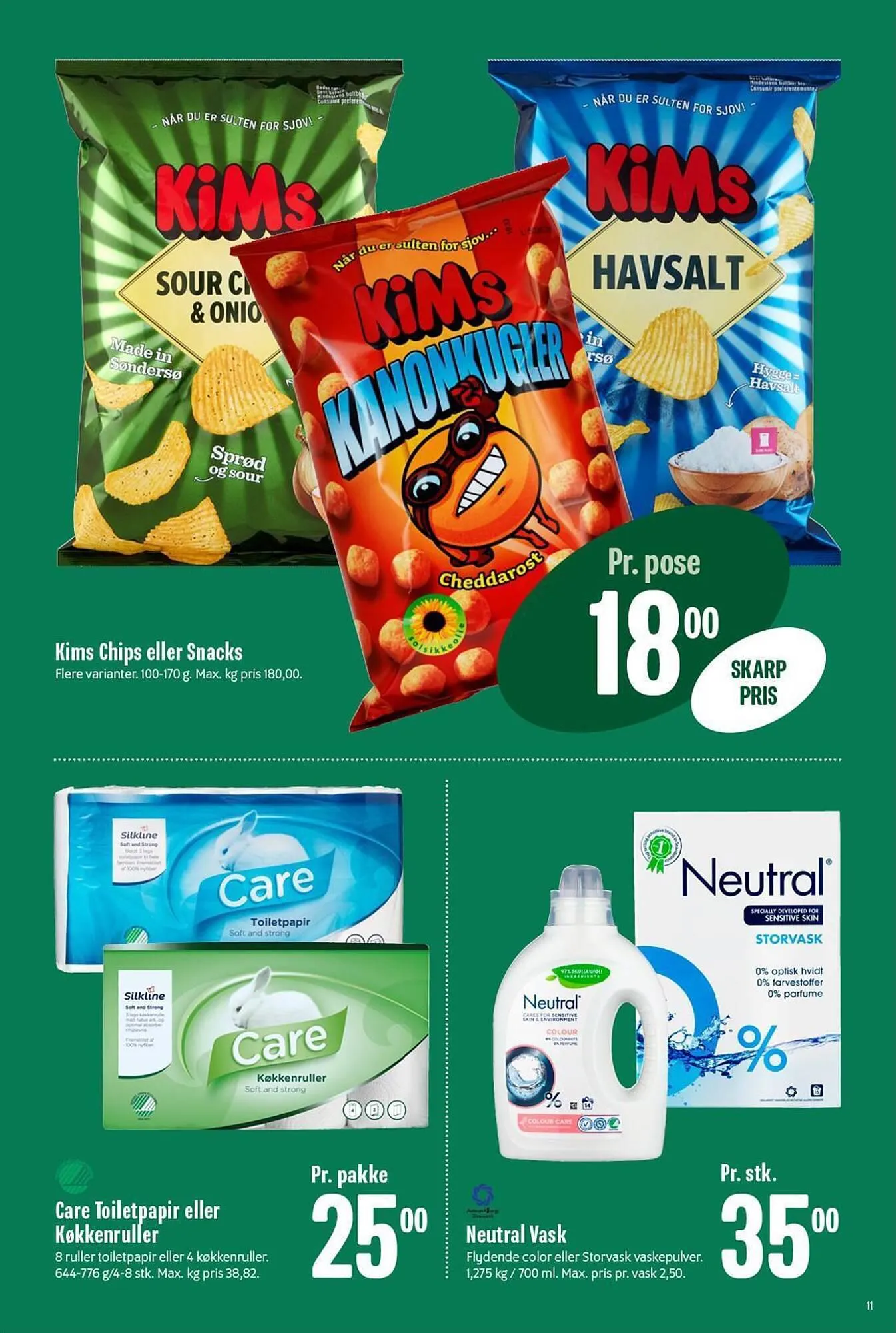 Min Købmand tilbudsavis Gyldig indtil 12. august - 18. august 2023 - tilbudsavis side 11