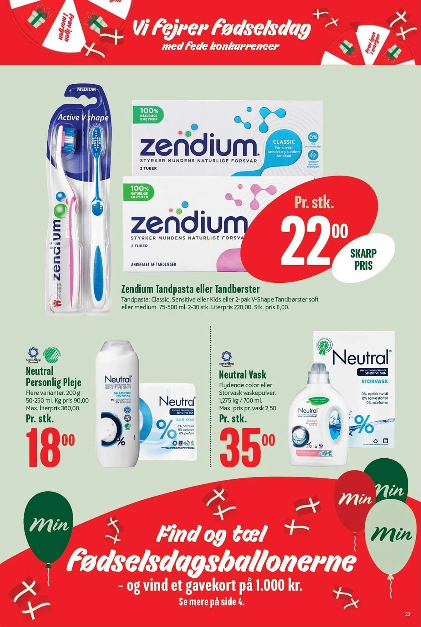 Min Købmand tilbudsavis Gyldig indtil 9. september - 15. september 2023 - tilbudsavis side 23