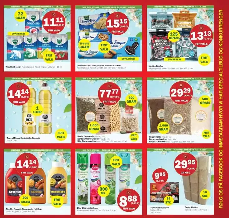 Aktuelle tilbud Købmandsgården Gyldig indtil 29. januar - 25. februar 2025 - tilbudsavis side 11